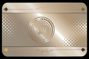 Business card template.